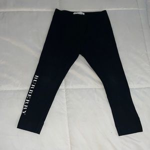 Girls Burberry Leggings